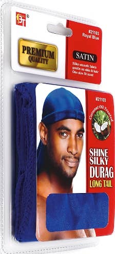 DURAG SILKY LONG TAIL COCONUT OIL TREATED QUALITY