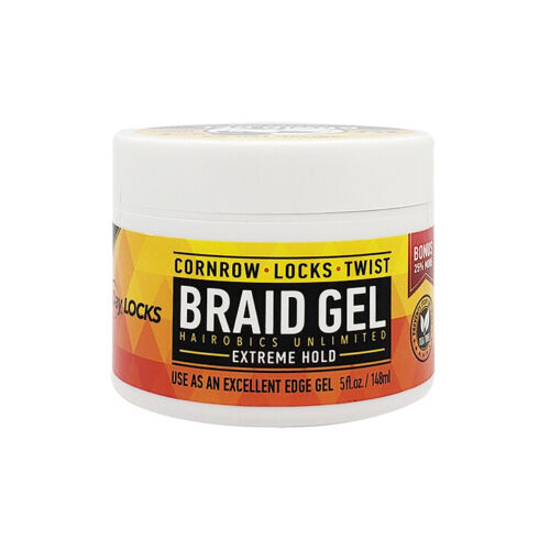 All Day Locks: Braid Gel Extreme Hold: 5oz