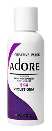 Adore: Semi-Permanent Hair Color: Violet Gem