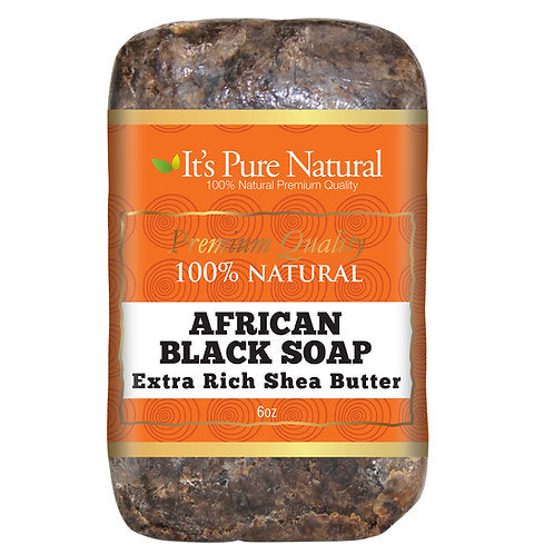 It's Pure Natural: Black Soap Shea Butter: 5oz