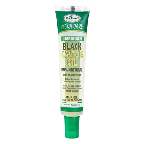 Difeel: Mega Care Tube Oil-Black Castor : 1.5 oz