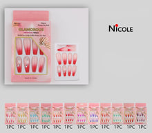 Load image into Gallery viewer, Nicole: Glamorous Artifical Nails
