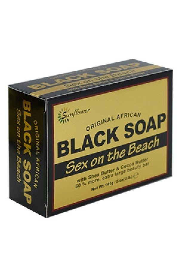 Original African: Black Soap Sex On The Beach: 5oz