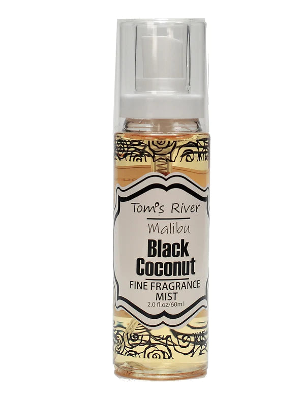 Tom's River: Fragrance Mist Black Coconut: 2oz