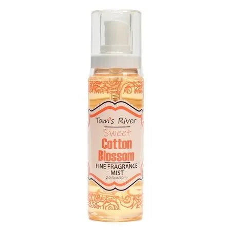 Tom's River: Fragrance Mist Sweet Cotton Blossom: 2oz