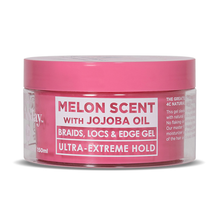 Load image into Gallery viewer, Slick N Slay 2-IN-1 Braid &amp; Edge Gel - MELON &amp; JOJOBA OIL
