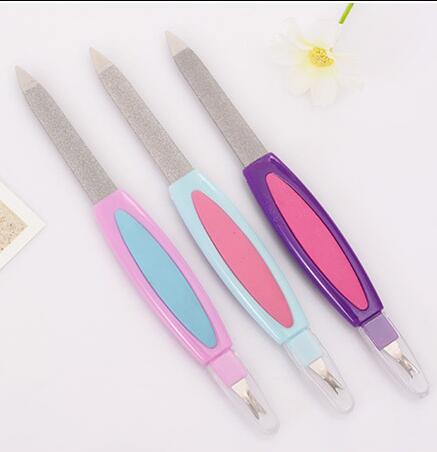 2 in 1 Sapphire File Cuticle Trimmer