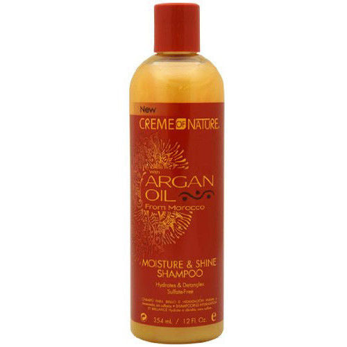 Creme of Nature: Sulfate Free Moisture & Shine Shampoo: 12oz