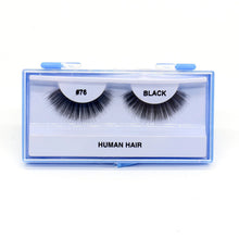 Load image into Gallery viewer, Human Hair Eyelash: Blue Case
