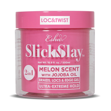 Load image into Gallery viewer, Slick N Slay 2-IN-1 Braid &amp; Edge Gel - MELON &amp; JOJOBA OIL
